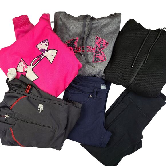 Womens Athletic Lot North Face Under Armour Small - Picture 1 of 8